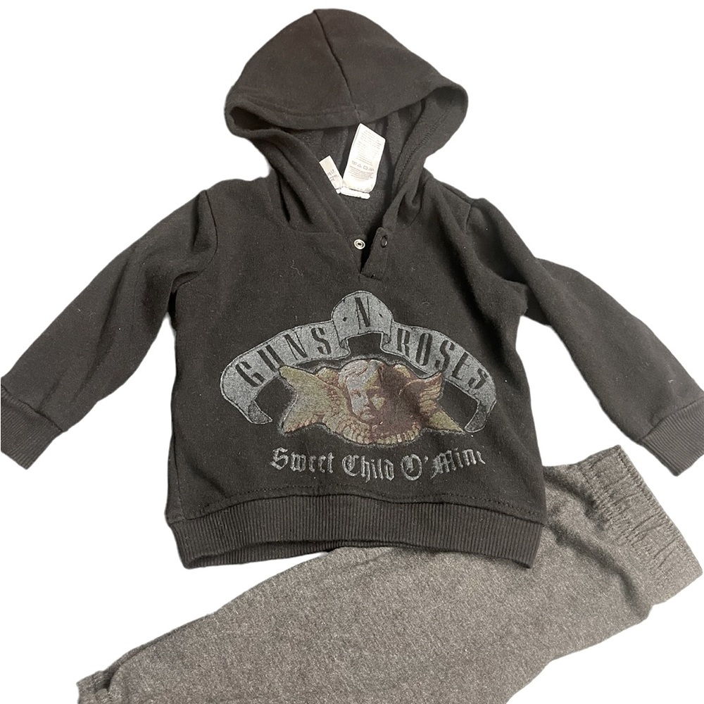 Guns & Roses Outfit 12month